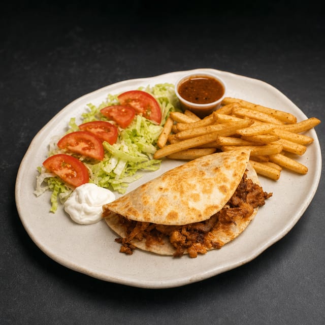 Meat Quesadilla.