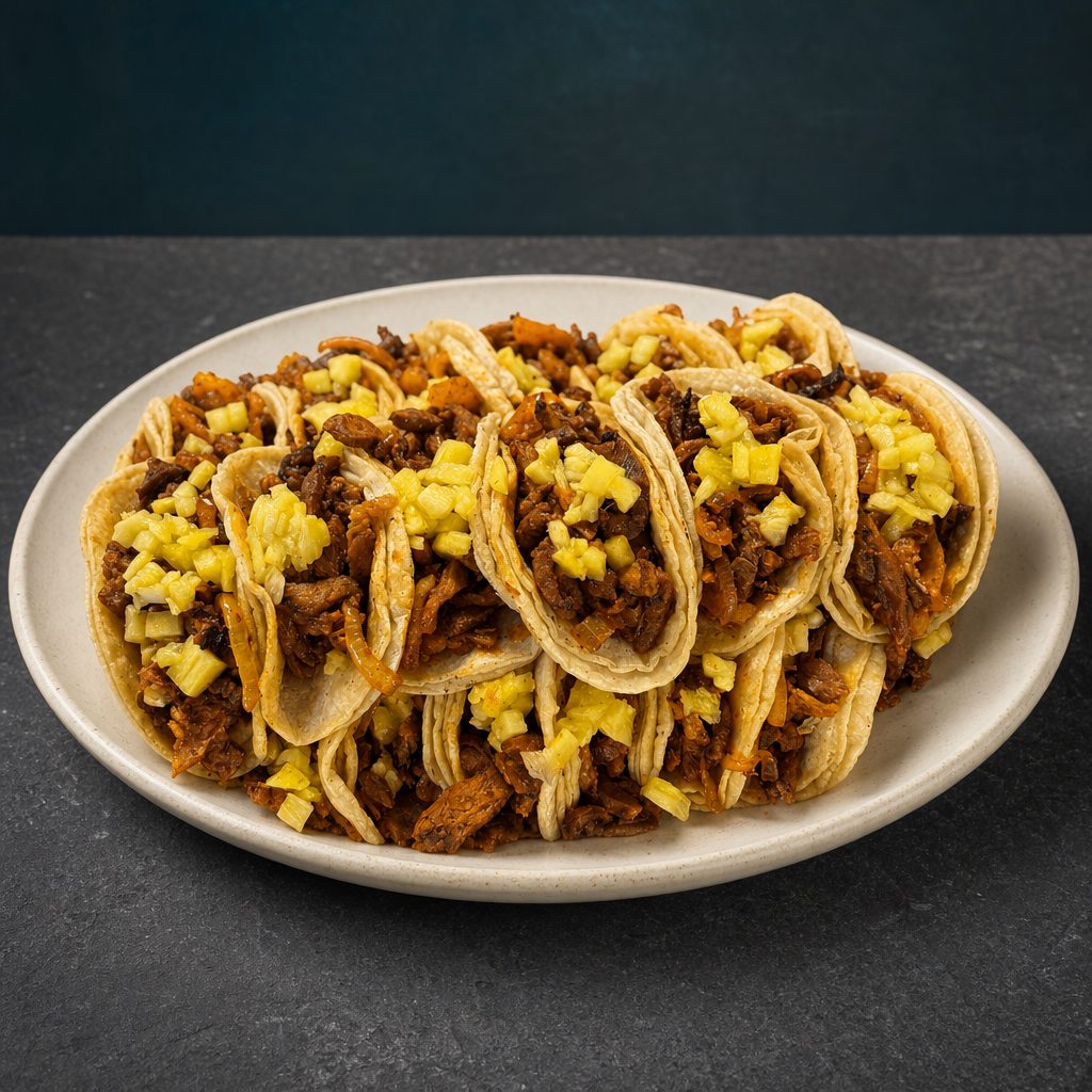 Tray of Mixed Street Tacos (1 Meat x 10 Each).