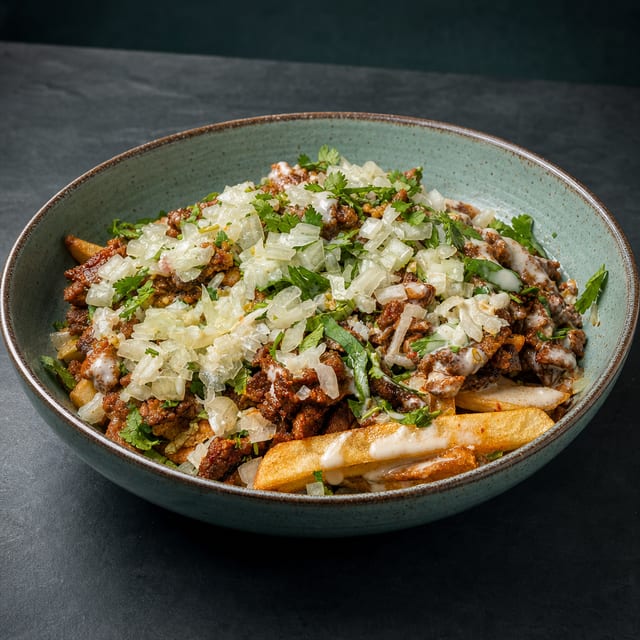 Takozz Meat Fries.