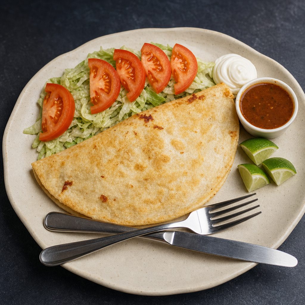 Cheese Quesadilla.