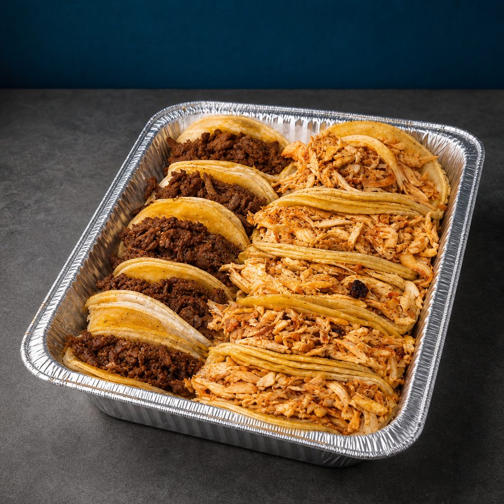 Tray of Street Tacos (20).