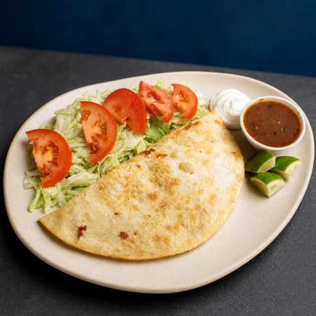 Cheese Quesadilla.