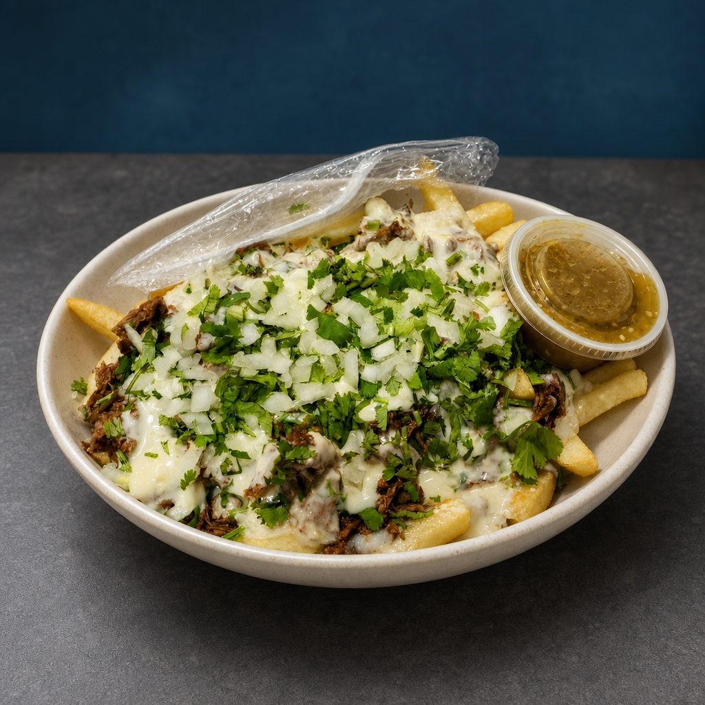 Takozz Meat Fries.