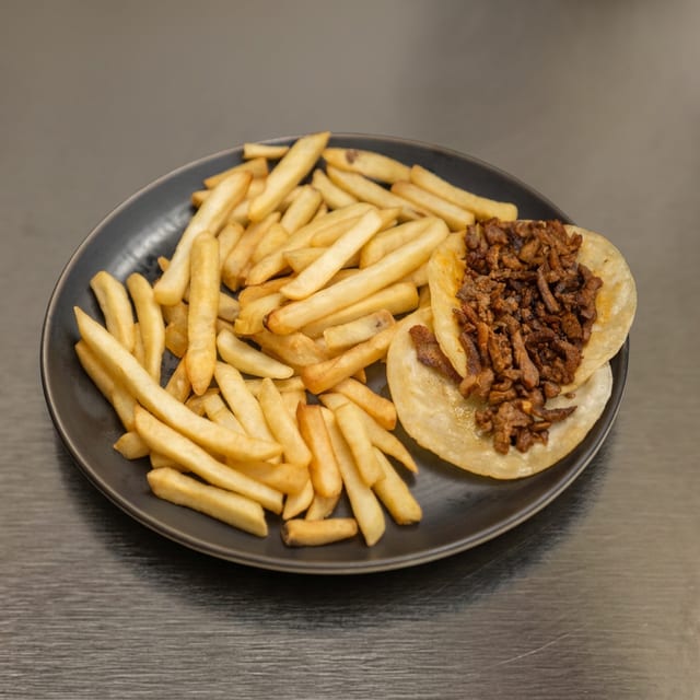 Kids Taco & Fries.