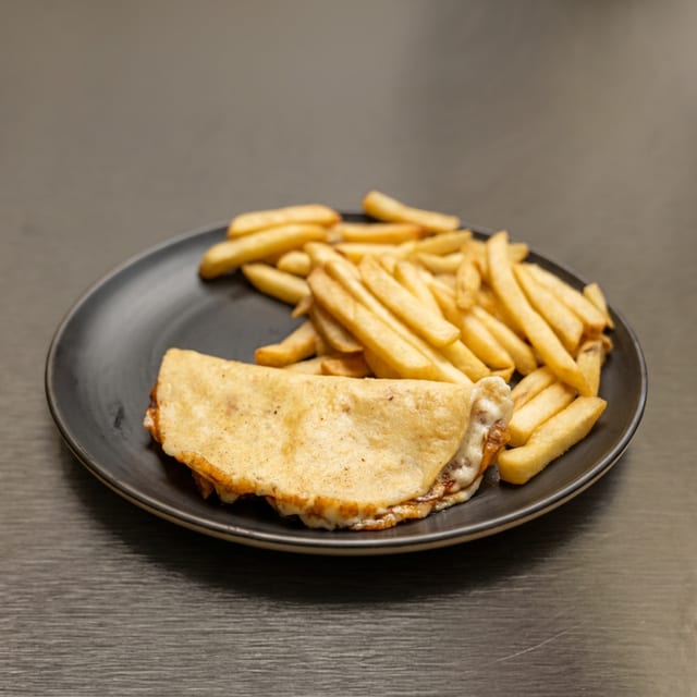Kids Cheese Quesadilla & Fries.