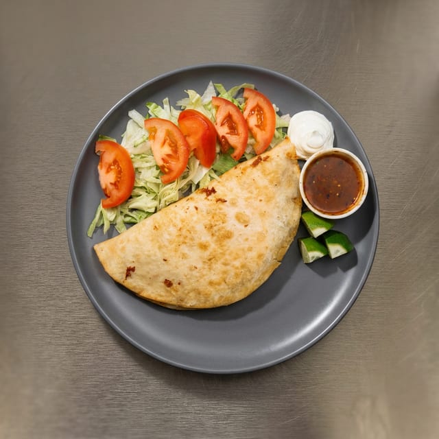 Cheese Quesadilla.